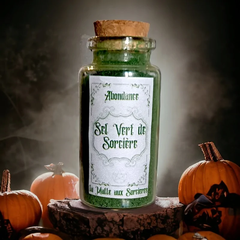 Sel vert - Sel de sorcière - Sel abondance - Rituel d'abondance