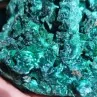 malachite, malachite fibreuse, malachite de collection