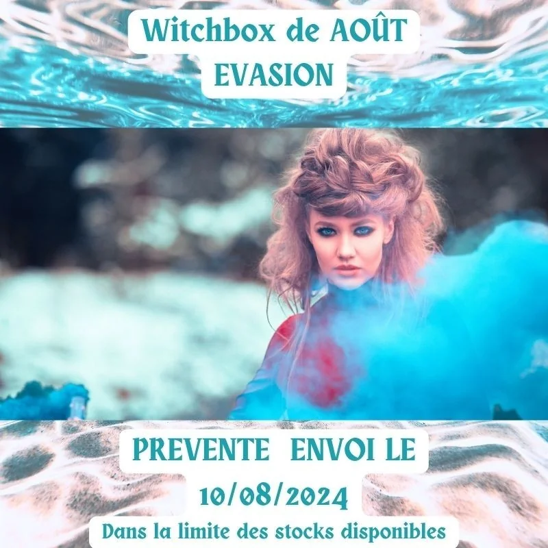 Witchbox mensuelle, box de sorcière, kit de sorcellerie