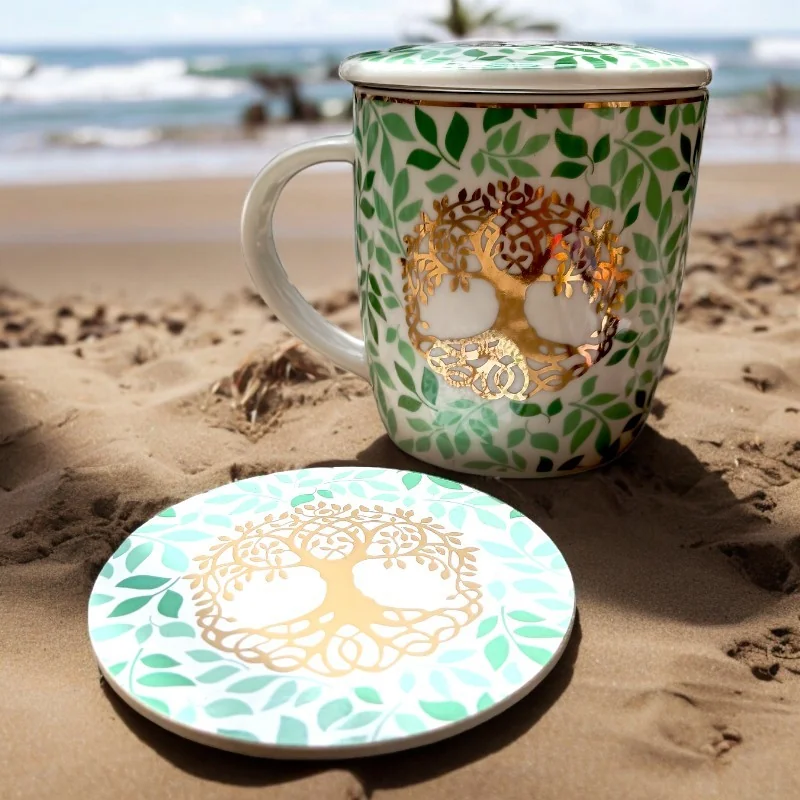 Mug arbre de vie, tasse à thé, arbre de vie, tasse ésotérique