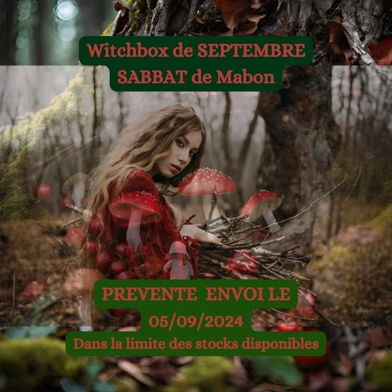 Witchbox mensuelle - Sabbat de Mabon - Box de sorcière - roue de l'année