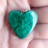 Pendentif en Malachite - Lithothérapie -