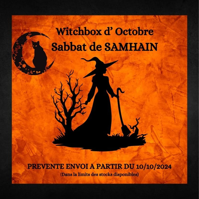 Witchbox de Samhain - Box de sorcière - Nouvel des sorcières - Samhain