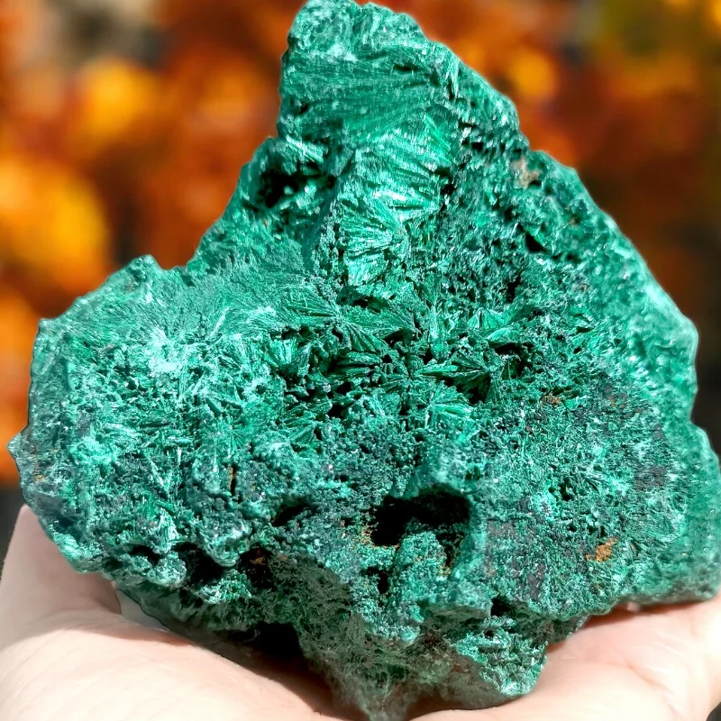 Malachite - Malachite brute - Malachite Fibreuse - Lithothérapie - Malachite du congo - Pierre de collection