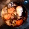 Bougie de Samhain - bougie d'intention - Sabbat de Samhain - Bougie de sorcière