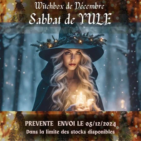 Witchbox de Décembre - Sabbat de YULE- box de sorcière - box mensuelle - Noël