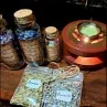 Kit de création spells-jars - Fioles de sorcière - Bouteille de sorts - Chips de pierre - Kit de sorcellerie