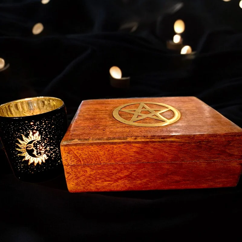 Witchbox - Sabbat d'imbolc - Box de sorcière - Boîte pour ranger les oracles