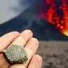 Fossile de Coquille d'œuf de dinosaure