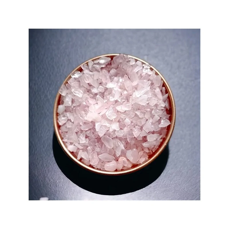 Chips de pierre - Quartz rose