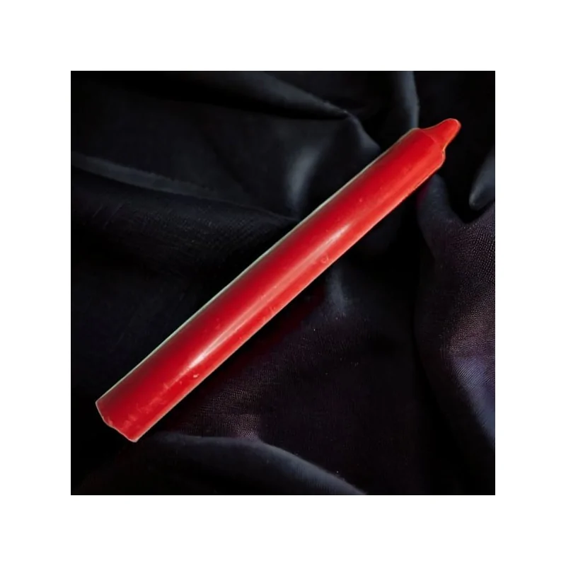 Bougie de rituel rouge